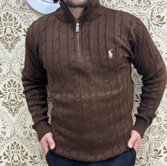 Pull Zipper (Marron)